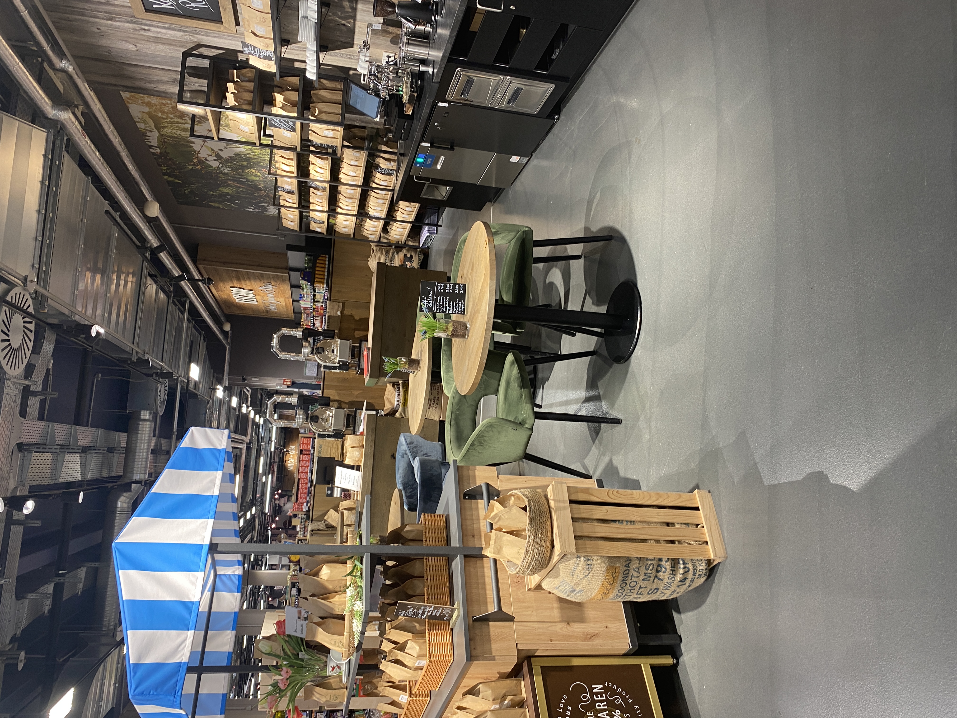 Edeka Múnich — Detalle interior